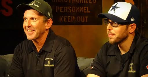 Craig and Matt Steichen, father and son founders of Operation Warrior Wishes